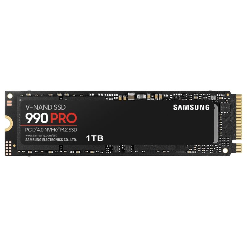 SSD Samsung 990 PRO 1TB NVMe M.2 PCIe 4.0 / 7450MB/s / 6900MB/s 2