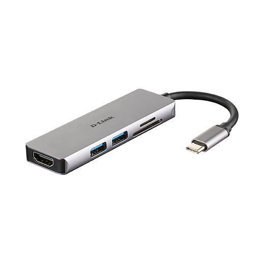 Hub D-Link DUB-2334 USB - Gri 6