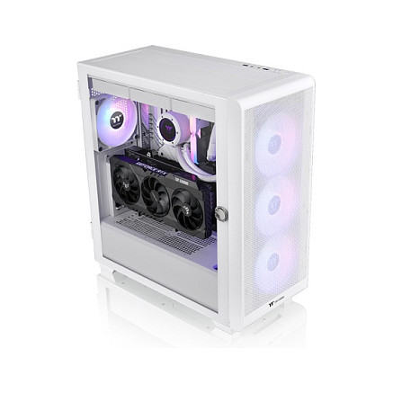 Kasë Thermaltake S250 TG ARGB – Bardhë thumbnail 5