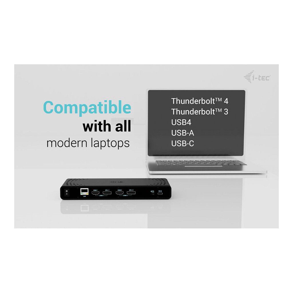 Docking Station I‑TEC Universal Dual 4K - Zezë thumbnail 4