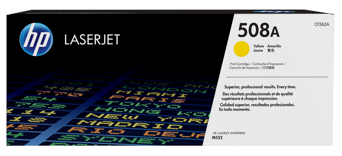 Toner HP 508A / CF362A – Verdhë