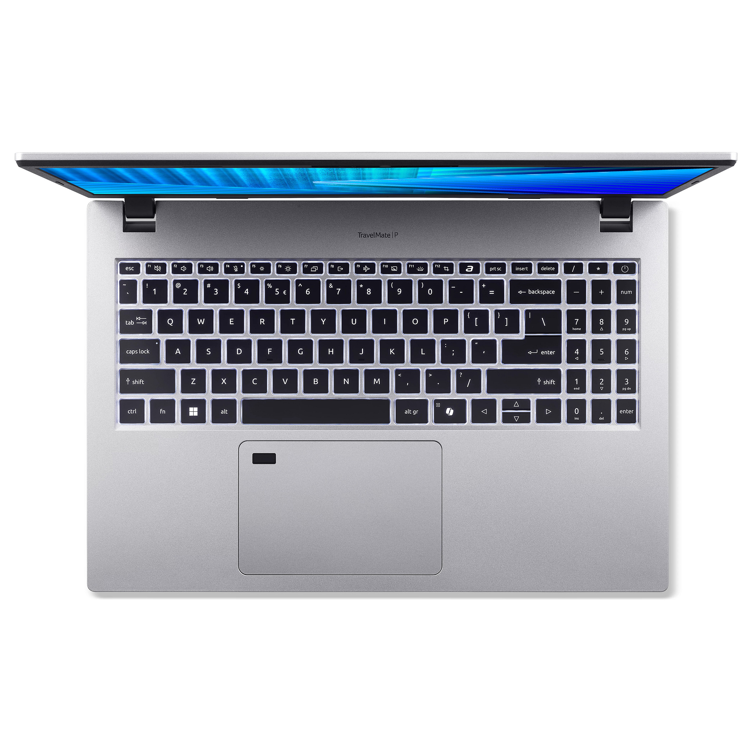 Laptop Acer TravelMate P2 TMP215-55-G2-TCO-70LW / Ultra 7 255U / 32GB DDR5 / 1TB / 15.6" Full HD IPS / Intel Graphics / DE - Gri thumbnail 4