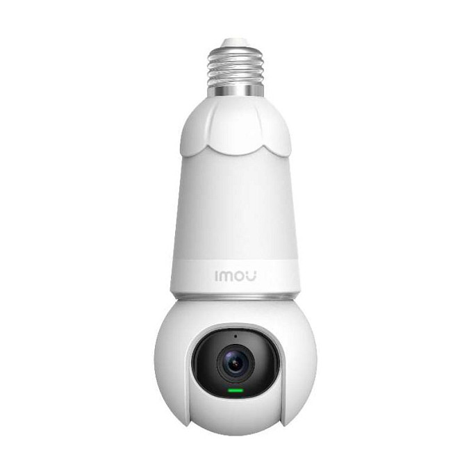 Kamerë Sigurie IP CCTV Imou Bulb Cam with Light 2K, 3MP, 2.8mm, Wi-Fi, E27, PT, Night Vision 25m - Bardhë