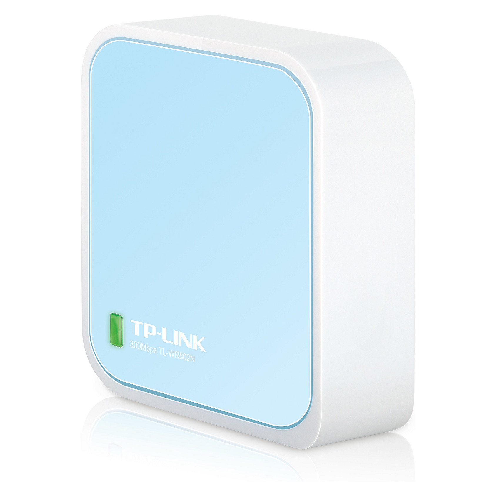 TP-Link TL-WR802N N300 Nano Pocket Wi-Fi Router – 2.4GHz 300Mbps, 1× 10/100Mbps WAN/LAN, Micro USB, Travel Router