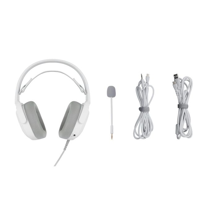 Kufje Gaming GAMIAC HS71 / Wired / Virtual 7.1 Surround / 50 mm / DSP - Bardhë 4