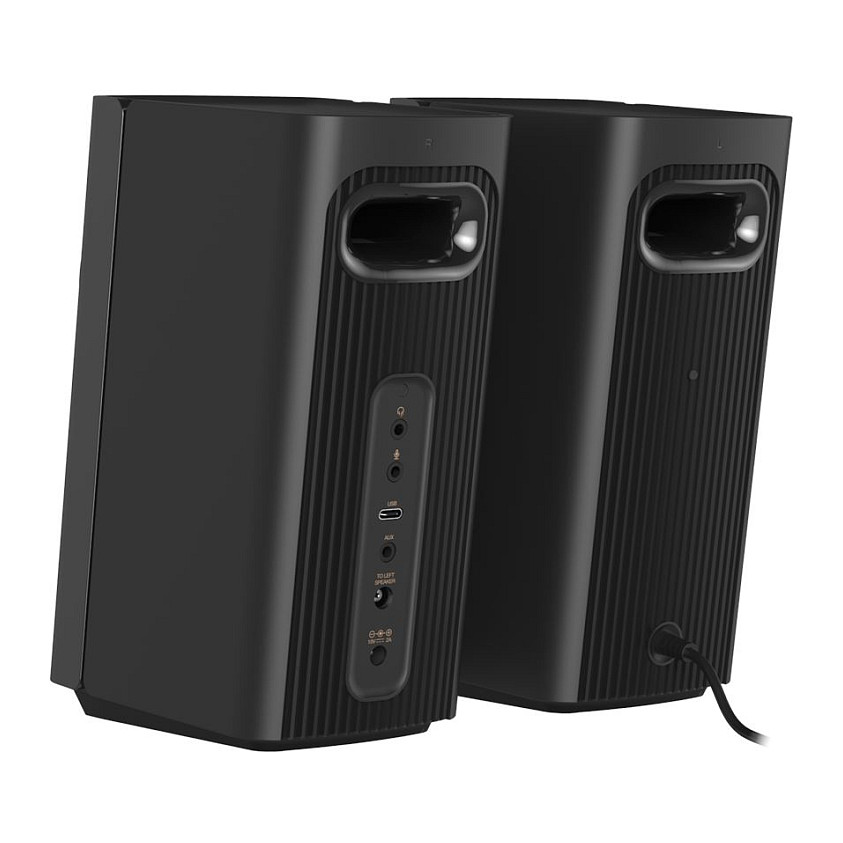 Altoparlantë Creative Labs T60, 2.0, 30W RMS, 60W Peak, Bluetooth 5.0, USB-C, AUX, Mic-in, Headset-out - Zezë 5