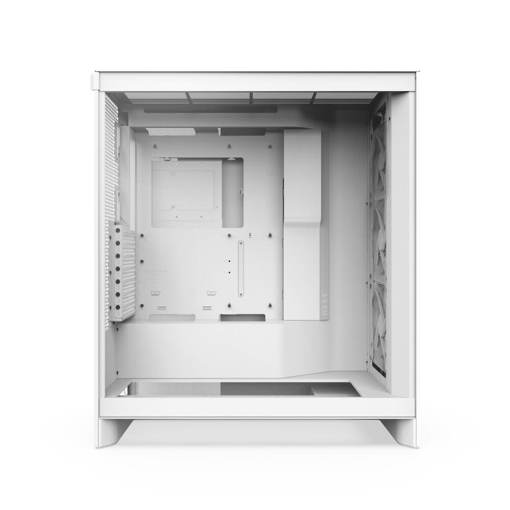 Kasë PC NZXT H7 Flow / Mid Tower / E-ATX / 3x 120mm Fan / Tempered Glass – Bardhë 3
