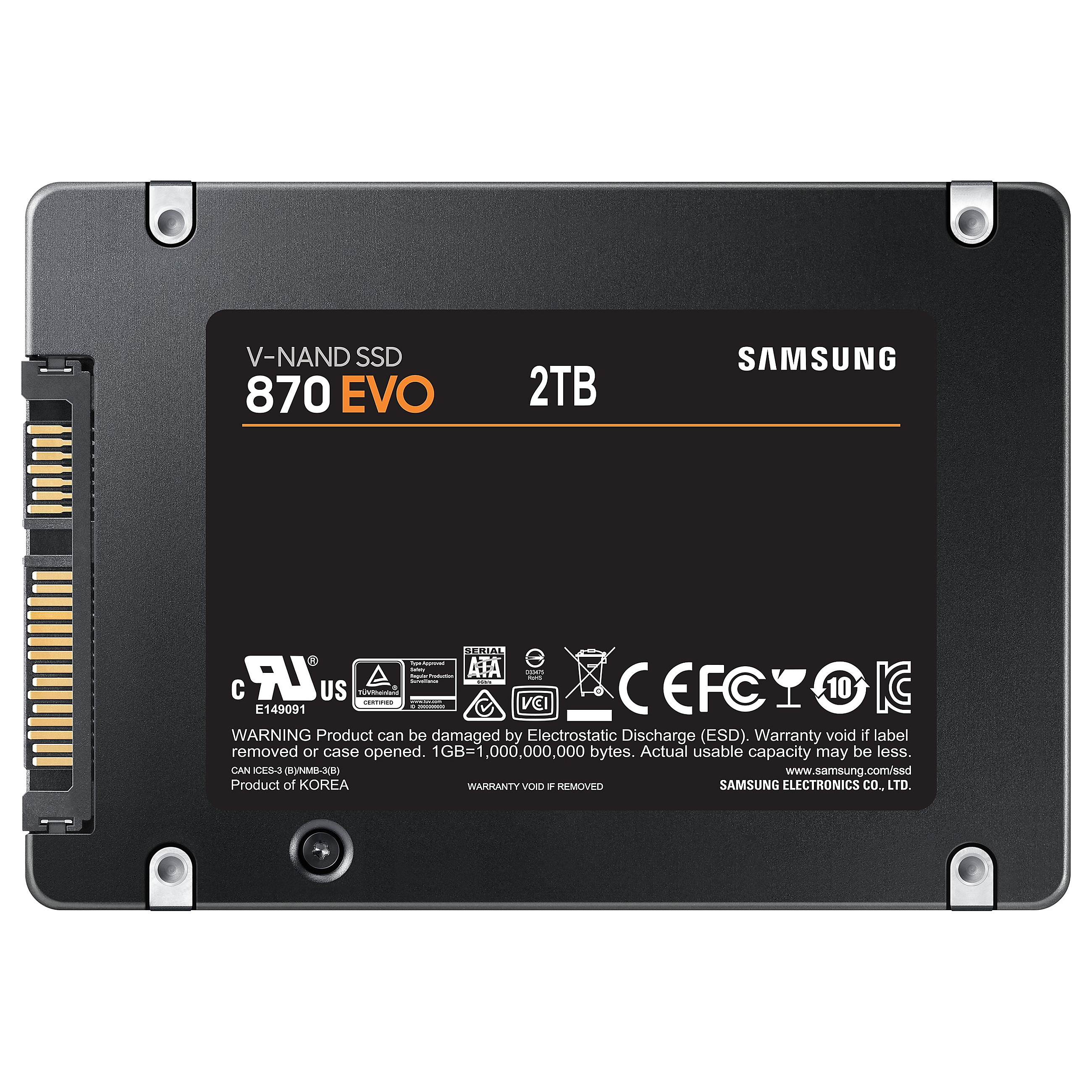 SSD 2.5" 2TB Samsung 870 EVO thumbnail 2
