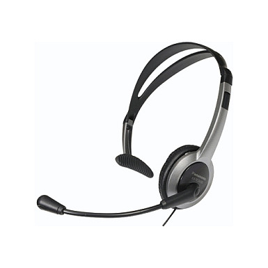 Kufje me kabllo Panasonic RP-TCA430E-S / Mono / Mikrofon / Jack 2.5 mm / Kontroll volumit / Për telefona DECT - Hiri
