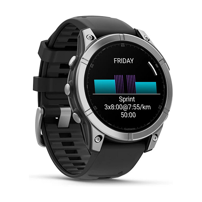 Orë e mençur Garmin fenix E (47mm) / E zezë dhe Gri thumbnail 2