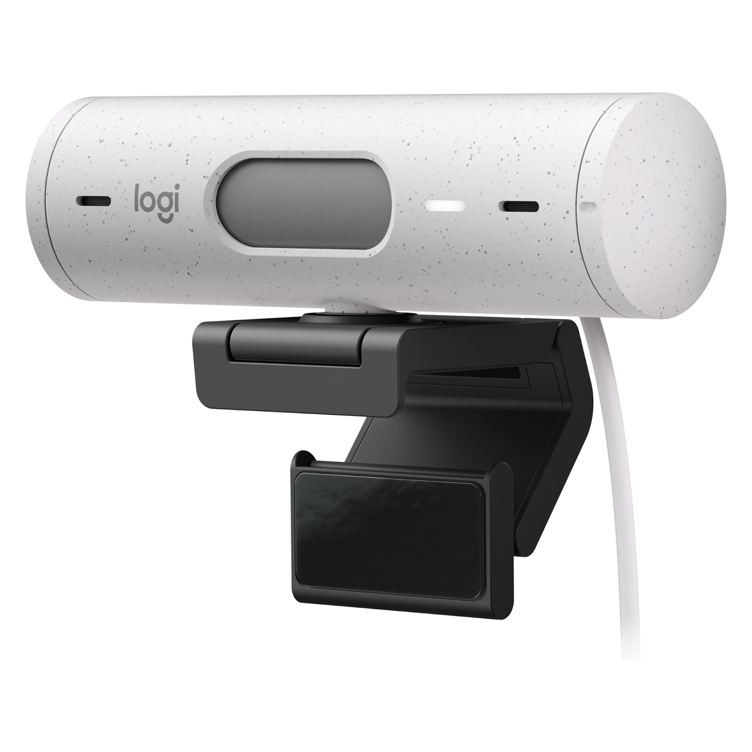 Webcam Logitech Brio 500 / 960-001428 / Full HD 1080p / 4MP / Autofokus / 2x Mikrofon / USB-C – Bardhë 3