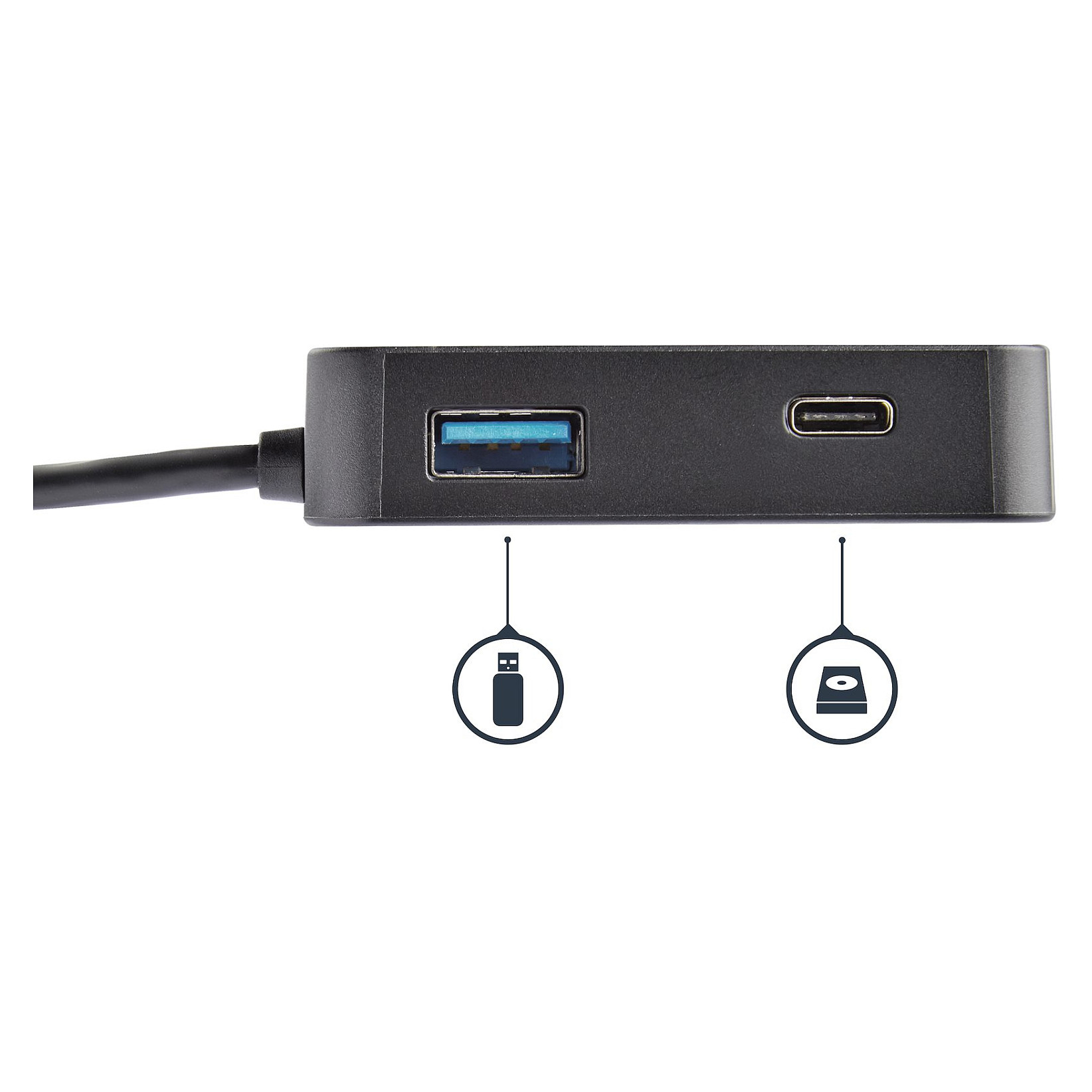 Docking Station StarTech.com DKT30CHD, HDMI 4K, Gigabit Ethernet, USB-A, USB-C - Zezë thumbnail 5