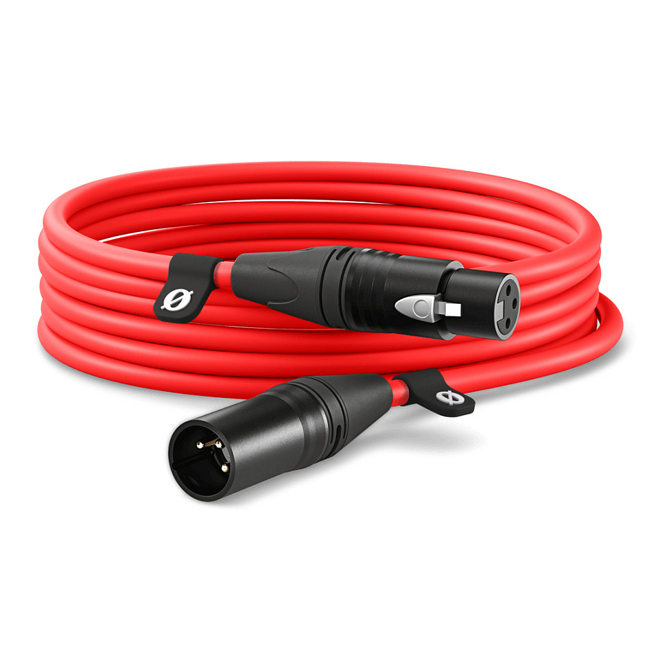 Kabllo RØDE XLR6M-R, XLR Femër në XLR Mashkull, 6 m -Kuqe