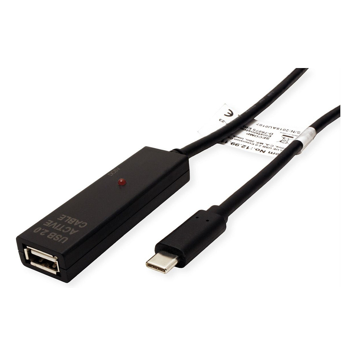 Kabllo USB Insta360 Extra Long, USB-C në USB-A, USB 2.0, 480Mbps, 5m - Zezë 8