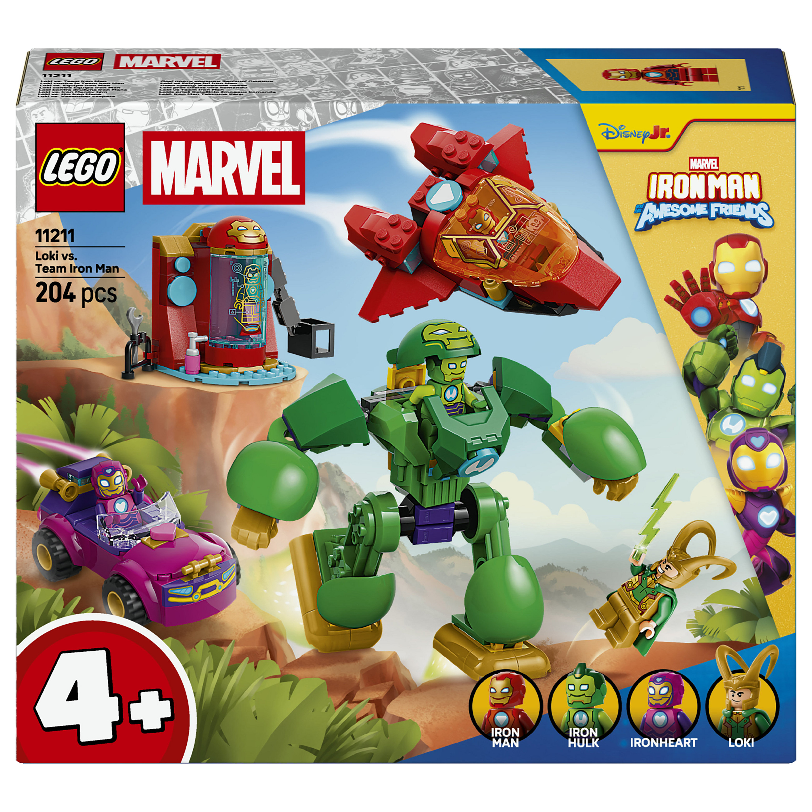 LEGO Loki vs. Team Iron Man