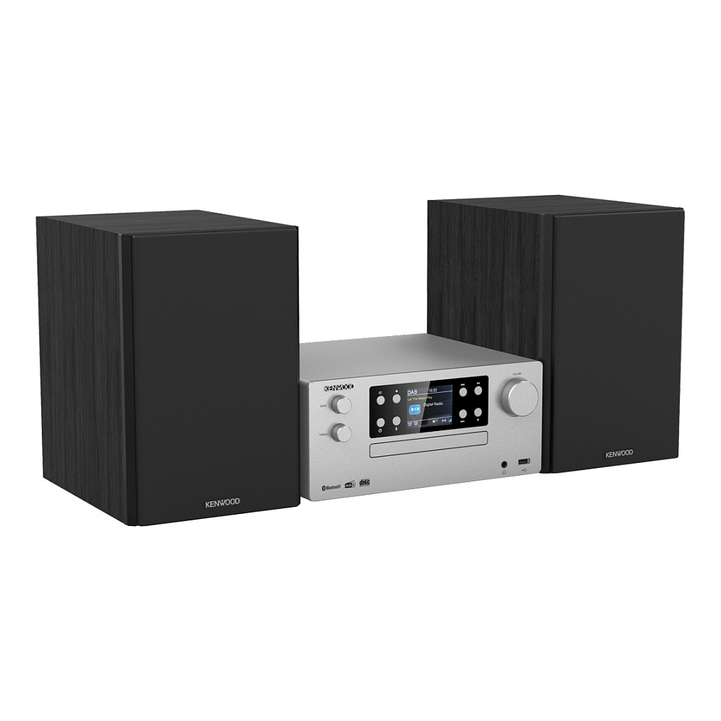 Sistem Audio për Shtëpi Kenwood M-925DAB-S, 50 W, DAB+, FM, RDS, Dalje për Kufje 3.5 mm - Zezë, Argjend 5