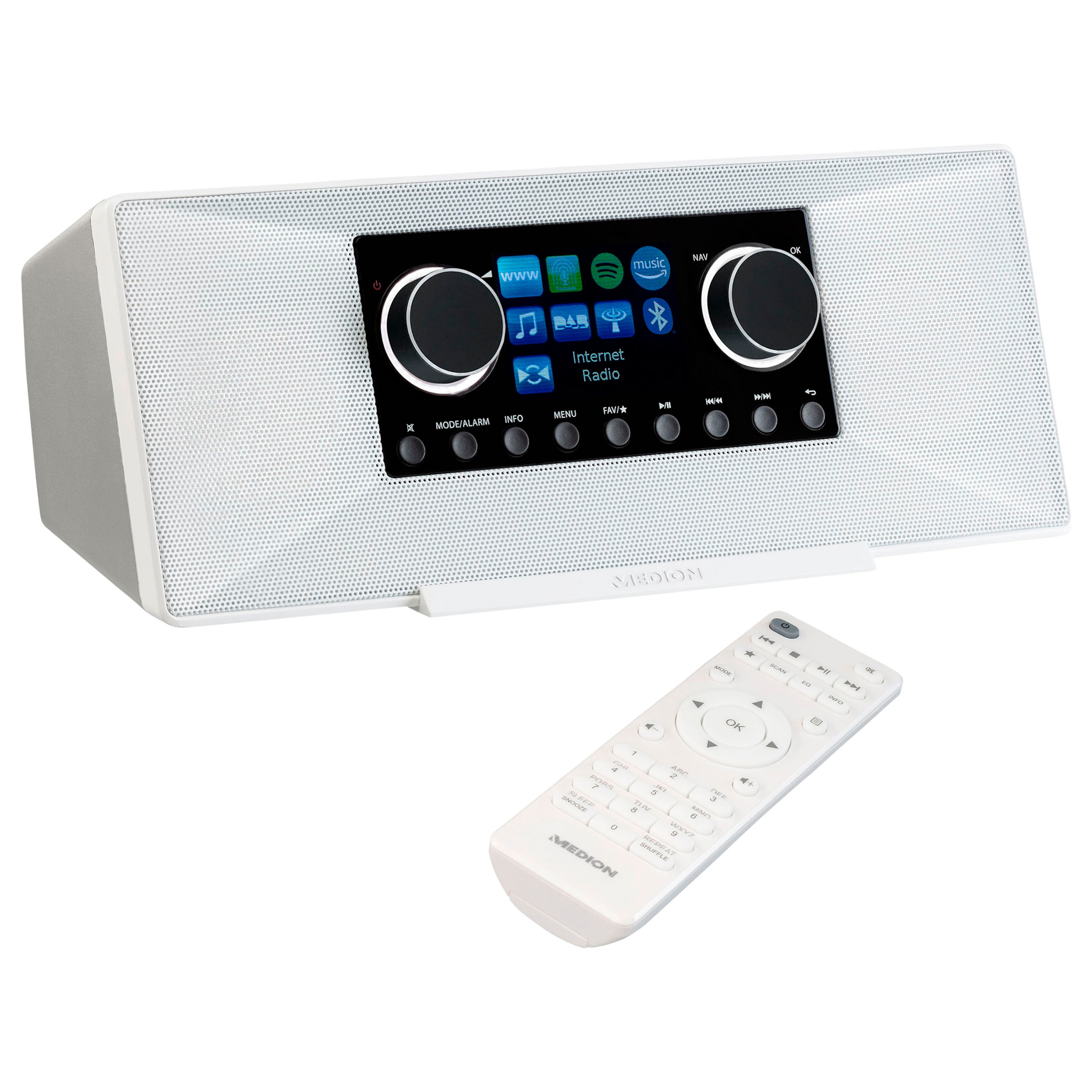 Radio Portative MEDION MD89288, DAB+, FM, 5 W, Ekran TFT 2.4" - Bardhë 8
