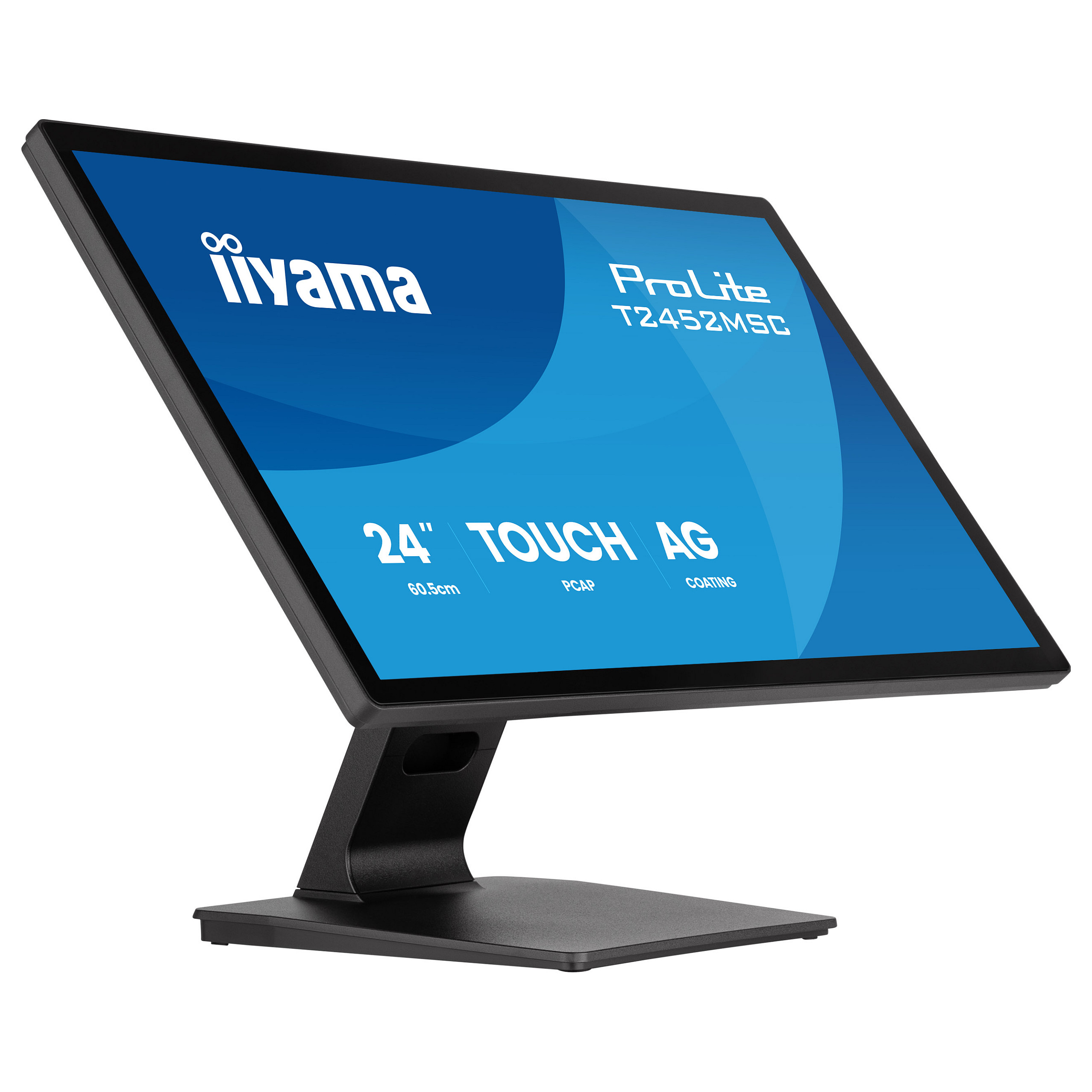 Monitor iiyama ProLite T2452MSC-B2AG / 24"/ Full HD IPS / Touch / 120Hz / 5ms / HDMI+DP+USB - Zezë