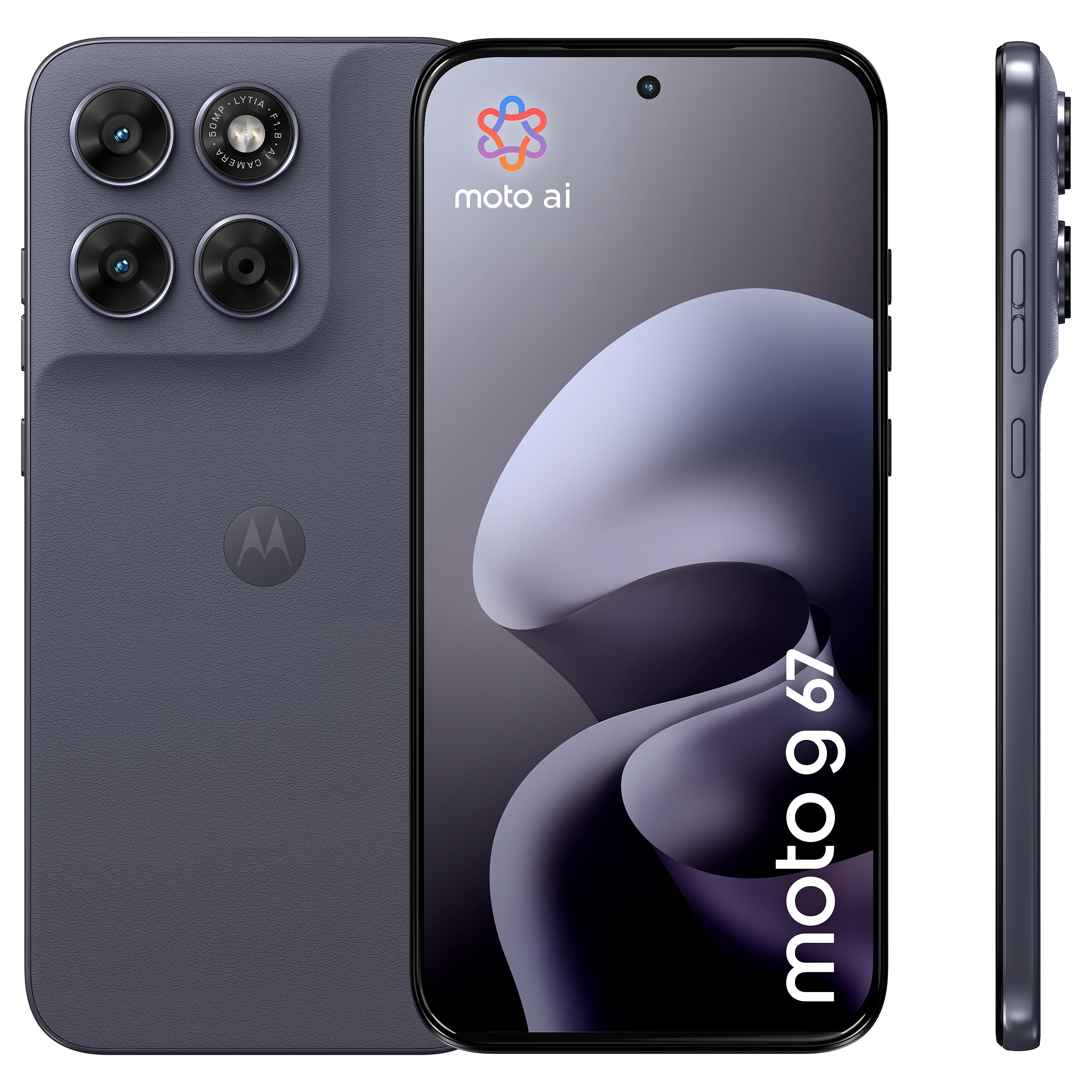 Telefon Motorola moto g67 / 4GB / 256GB / 5G / Hybrid Dual SIM - Gri 8
