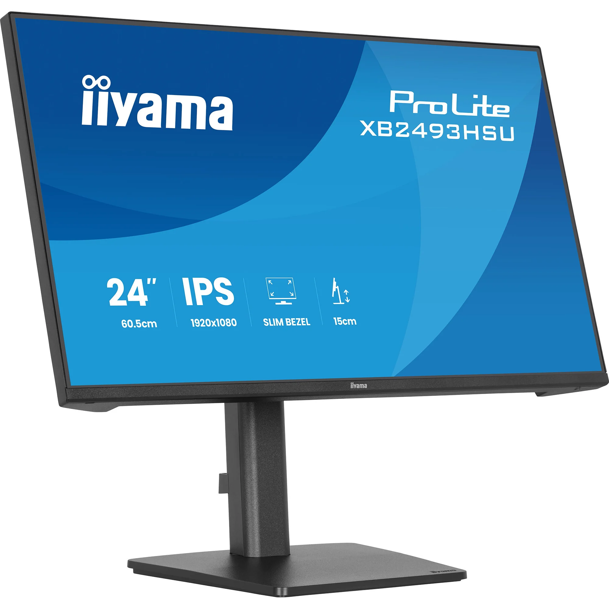 Monitor iiyama ProLite XB2493HSU-B1, 23.8", Full HD IPS, 120Hz, 1ms, HDMI+DP+USB - Zezë 4