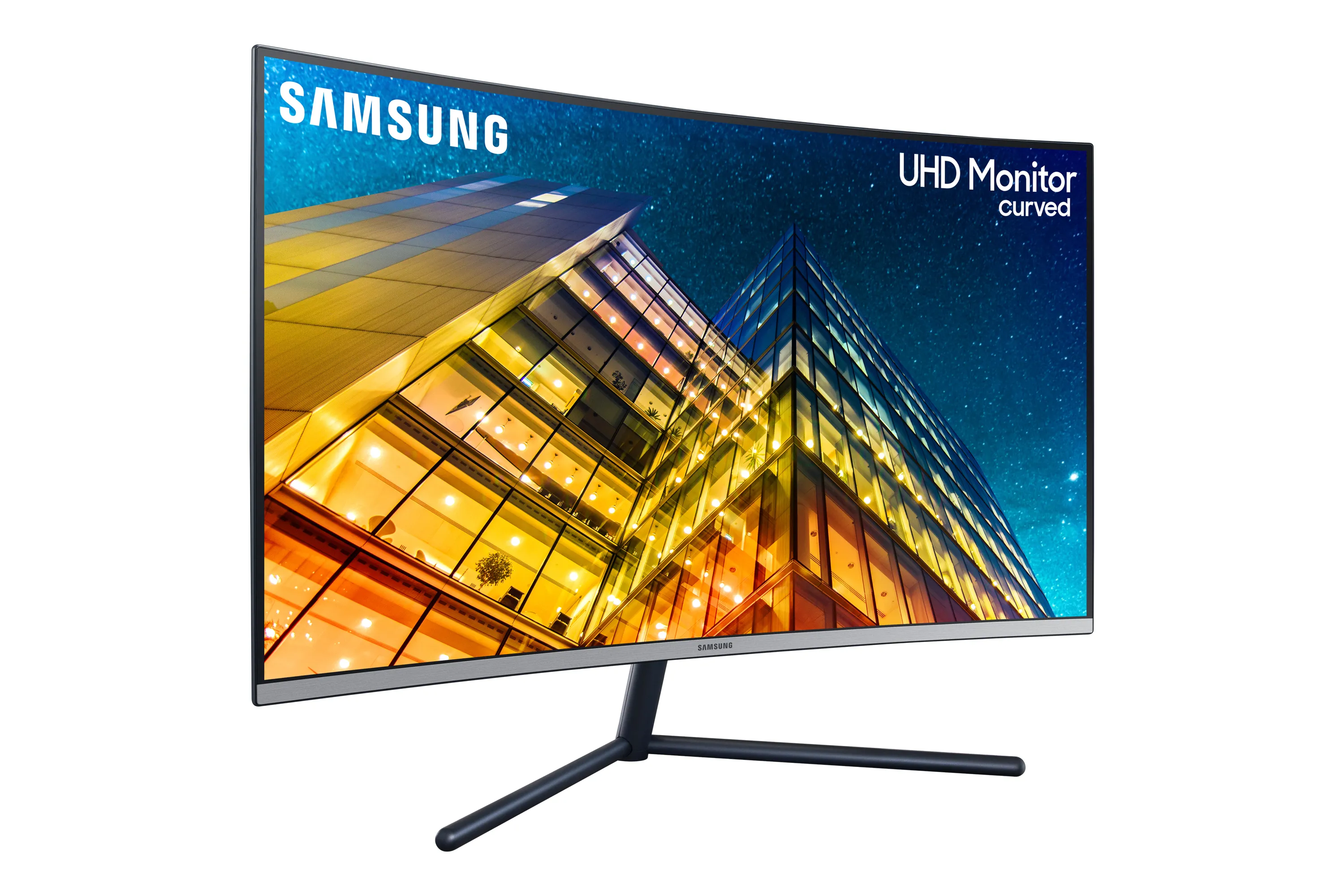 Monitor Samsung U32R590CWP, 32", 4K UHD VA Curved, 60Hz, 4ms, HDMI+DP - Blu 2