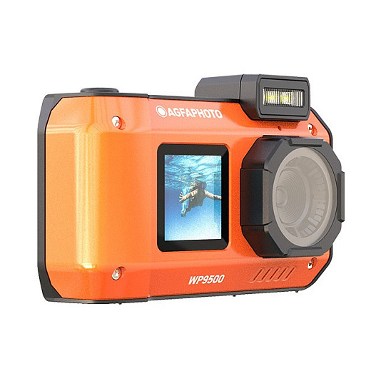 Kamerë Sportive AgfaPhoto Realishot WP9500, 5K Ultra HD, 24 MP, Zoom Digjital 18x, Ekran LCD 2.9" 3