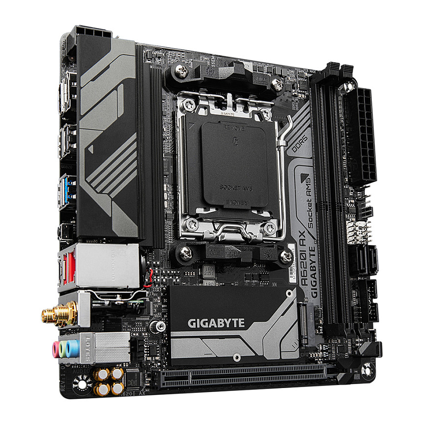 Pllakë Amë Gigabyte A620I AX thumbnail 3