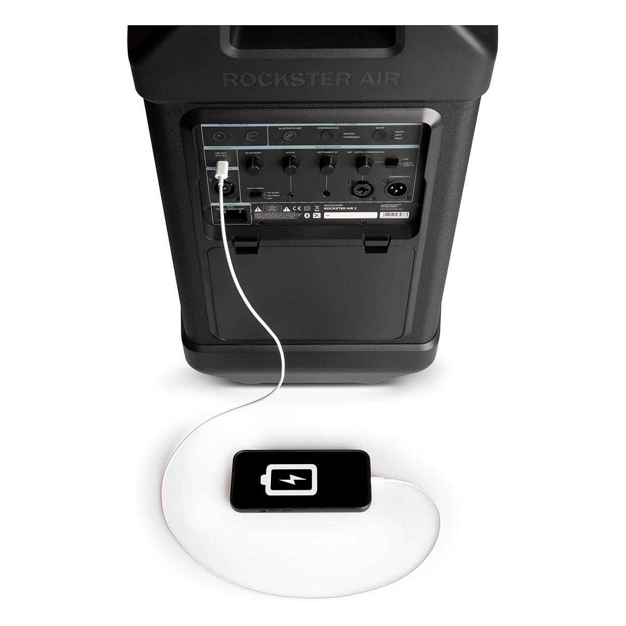 Altoparlant Teufel ROCKSTER AIR 2, 80W RMS, Bluetooth 5.0, aptX HD, XLR, AUX, USB-C - Zezë 6