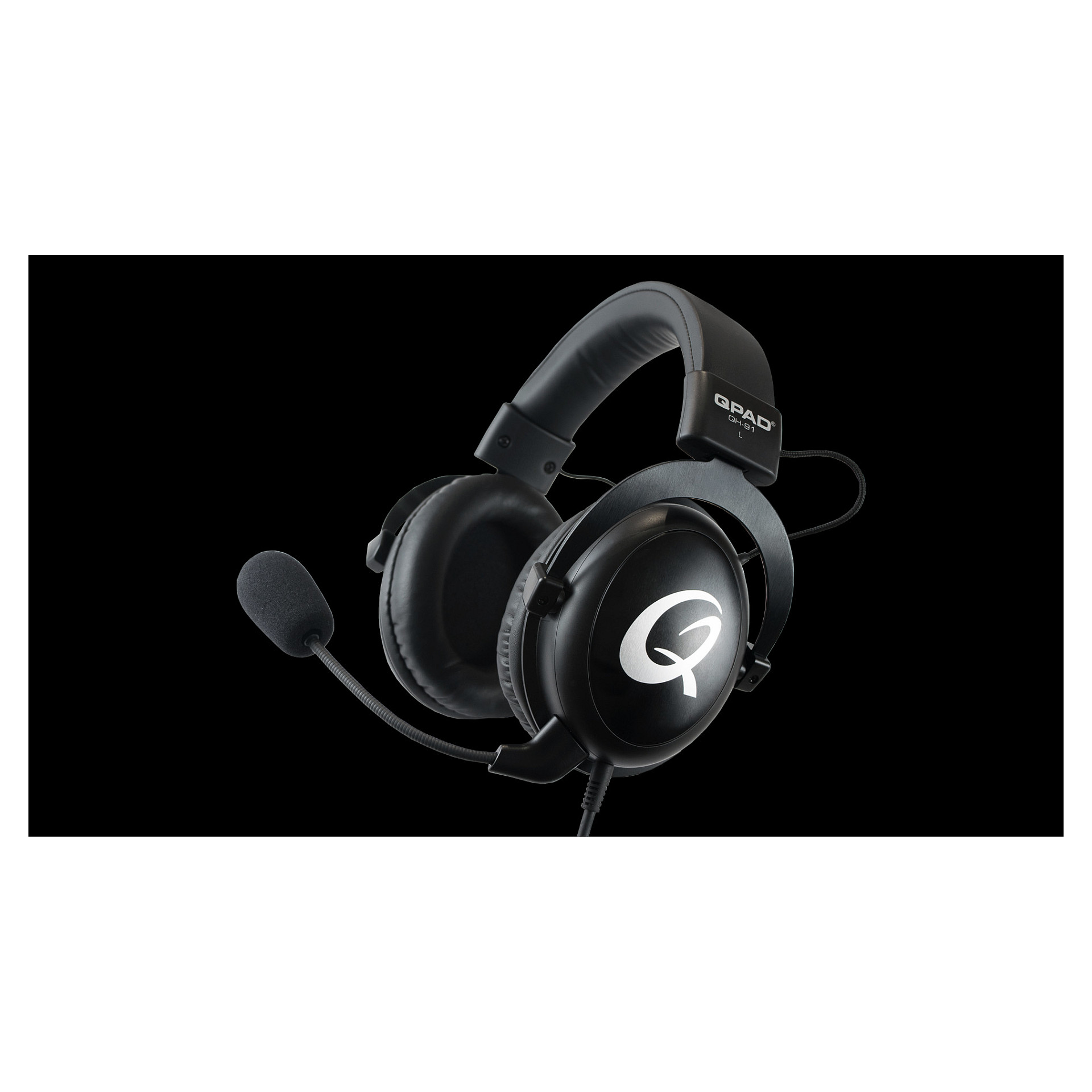 Kufje Gaming QPAD QH-91 / Wired / Over-Ear / 53 mm / 3.5 mm / Mikrofon/ 2 m – Zezë 6