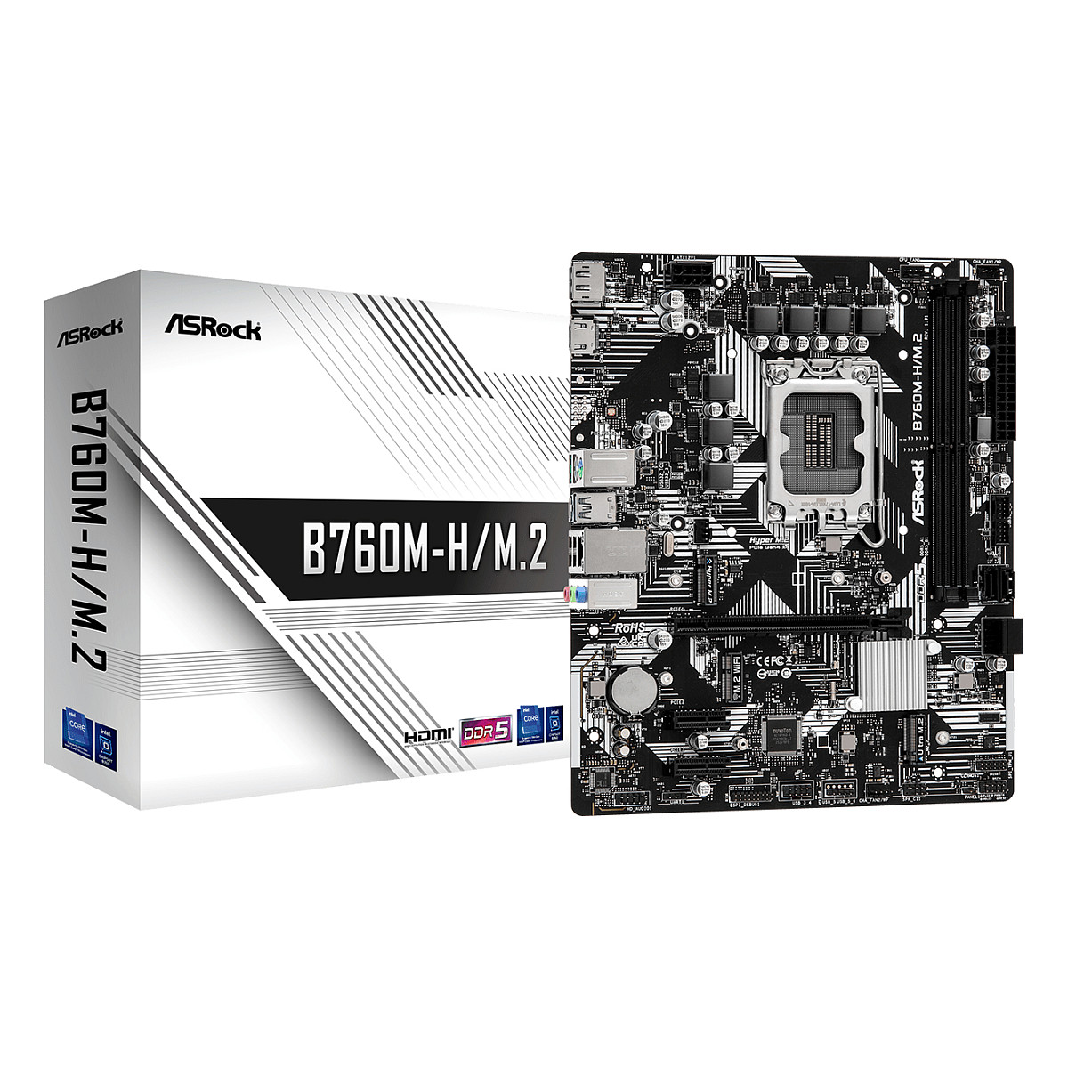 Pllakë Amë ASROCK B760M-HDV / M.2 thumbnail 5