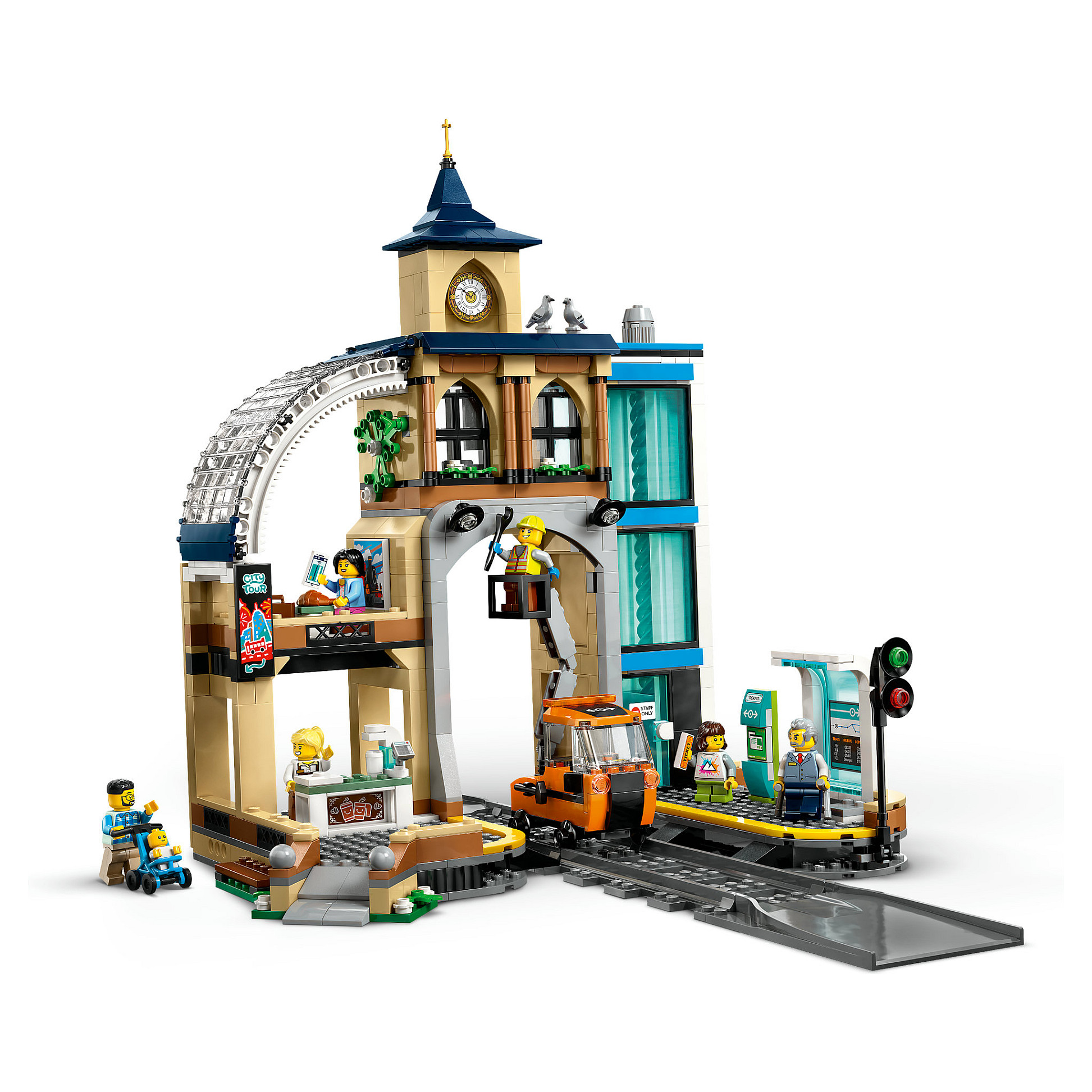LEGO City Central Train Station thumbnail 4