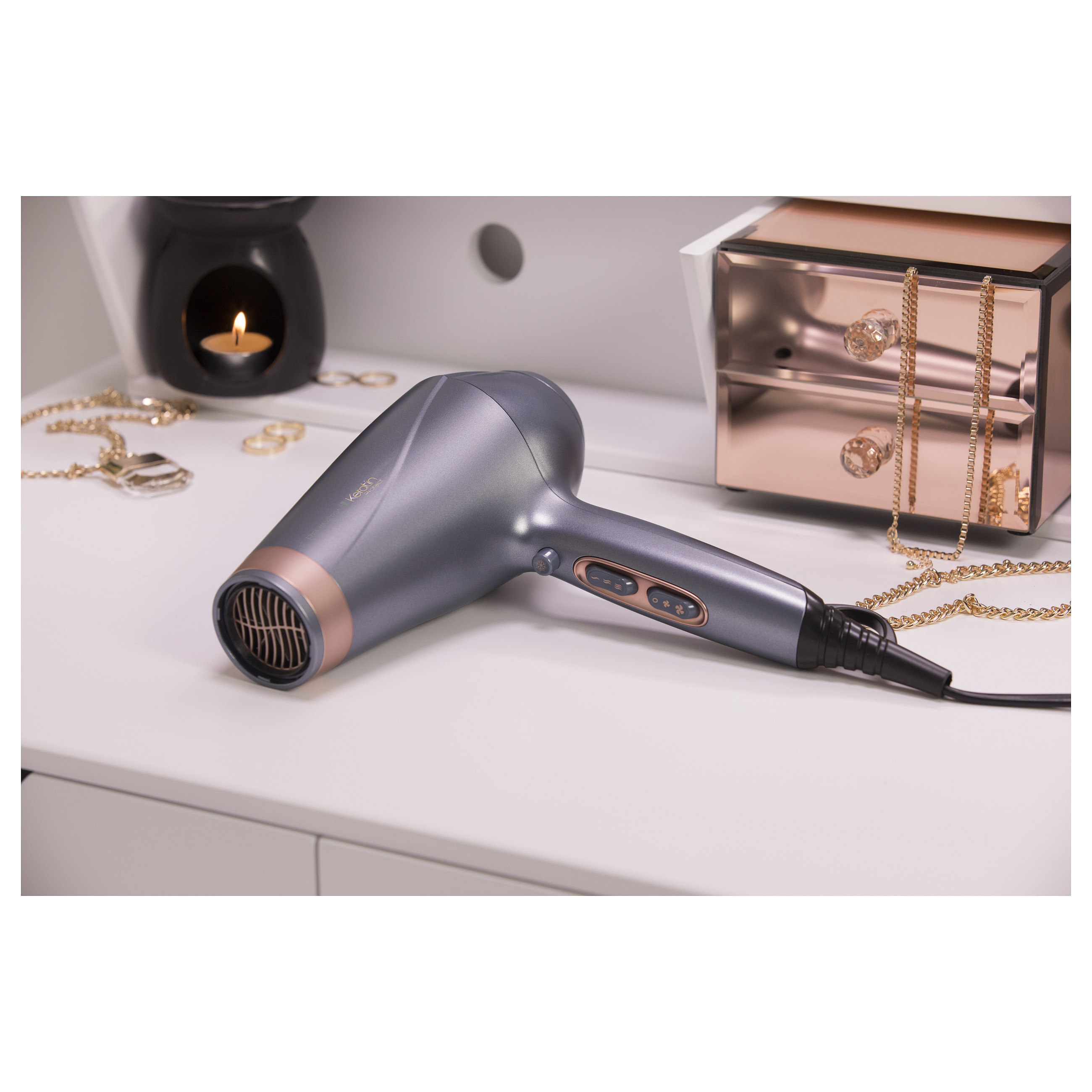 Tharëse flokësh Rowenta Air Brush 8820 – Gri thumbnail 2