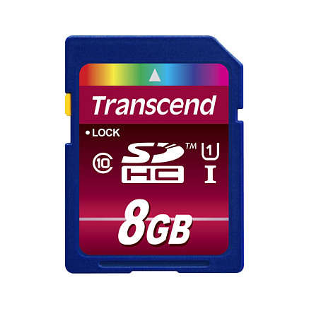Kartë Memorie SD CARD 8GB Transcend MicroSDHC