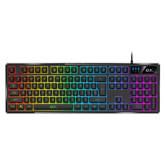 Tastierë Gaming Genius Scorpion K7 Plus / Wired / USB / RGB Backlight / Copilot Key / Anti-Ghosting (19) / Spill-Resistant – Zezë 7