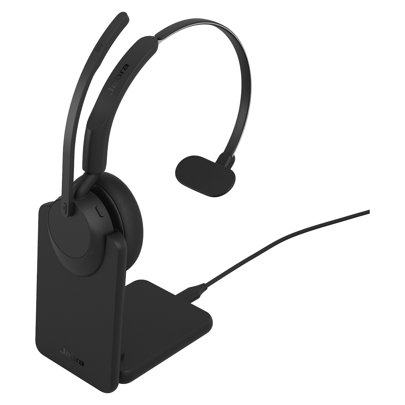 Kufje pa kabllo Jabra Evolve3 45 Mono, Link 390C, USB-C, Bluetooth 5.3, ANC, HearThrough - Zezë 2