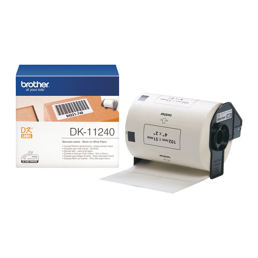 Etiketa për Printer Brother LDE2L152102103G, Termike Direkte, 102 × 152 mm, 350 etiketa për rol - Bardhë 2