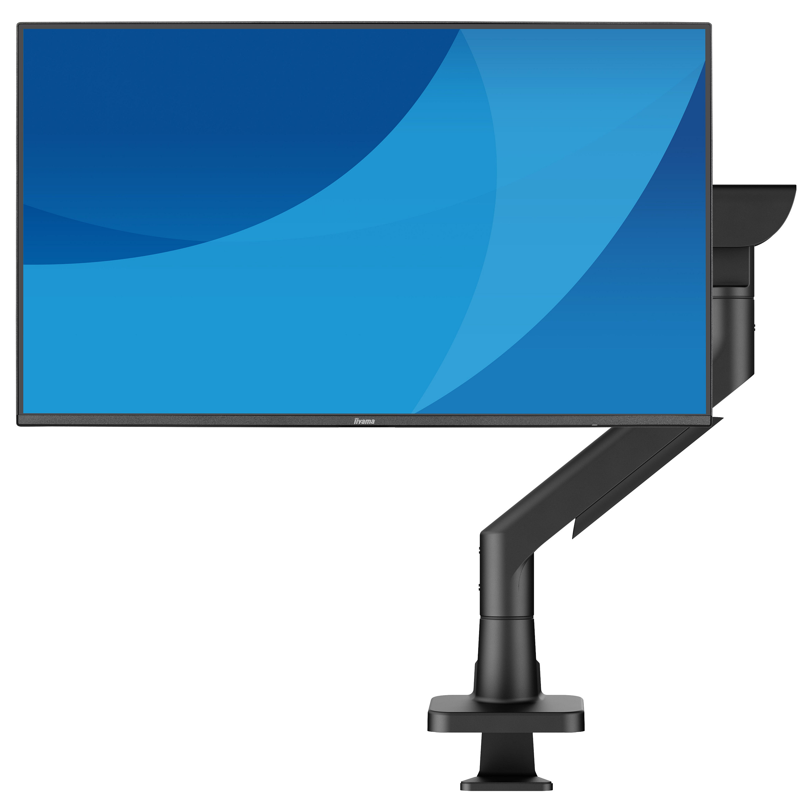 Mbajtëse për Monitor iiyama DS6001C-B1 / 1 Monitor / 17–49" / 2–27kg / VESA 75x75 & 100x100 / Gas Spring / Rotacion 360° - Zezë 2