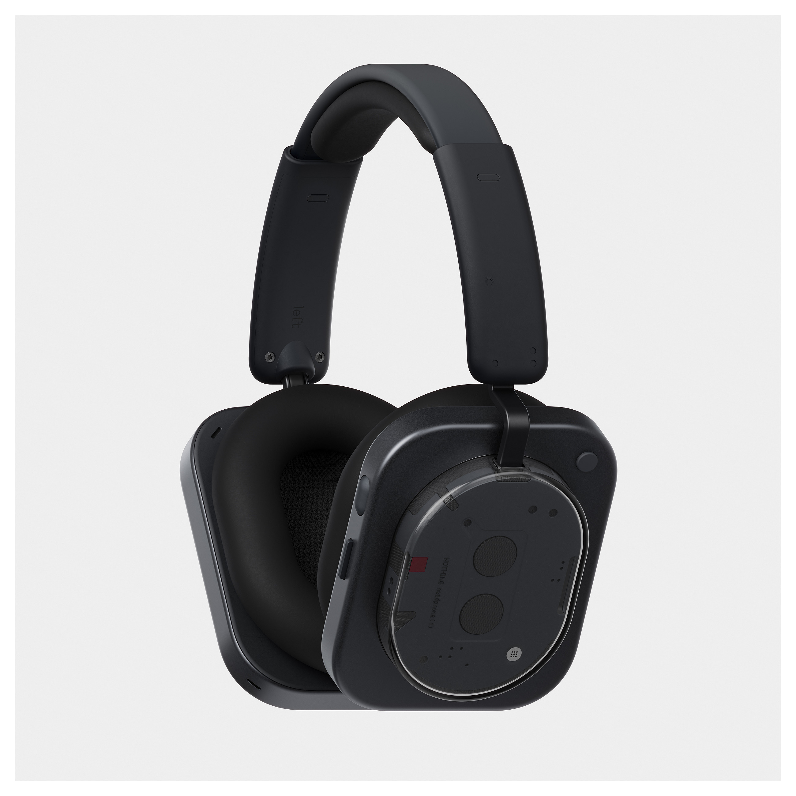 Kufje pa kabllo Nothing Headphone (1) / Over-Ear / Bluetooth 5.3 / 40mm / 20-40000Hz / ANC / LDAC / 4 Mikrofona - Zezë 9