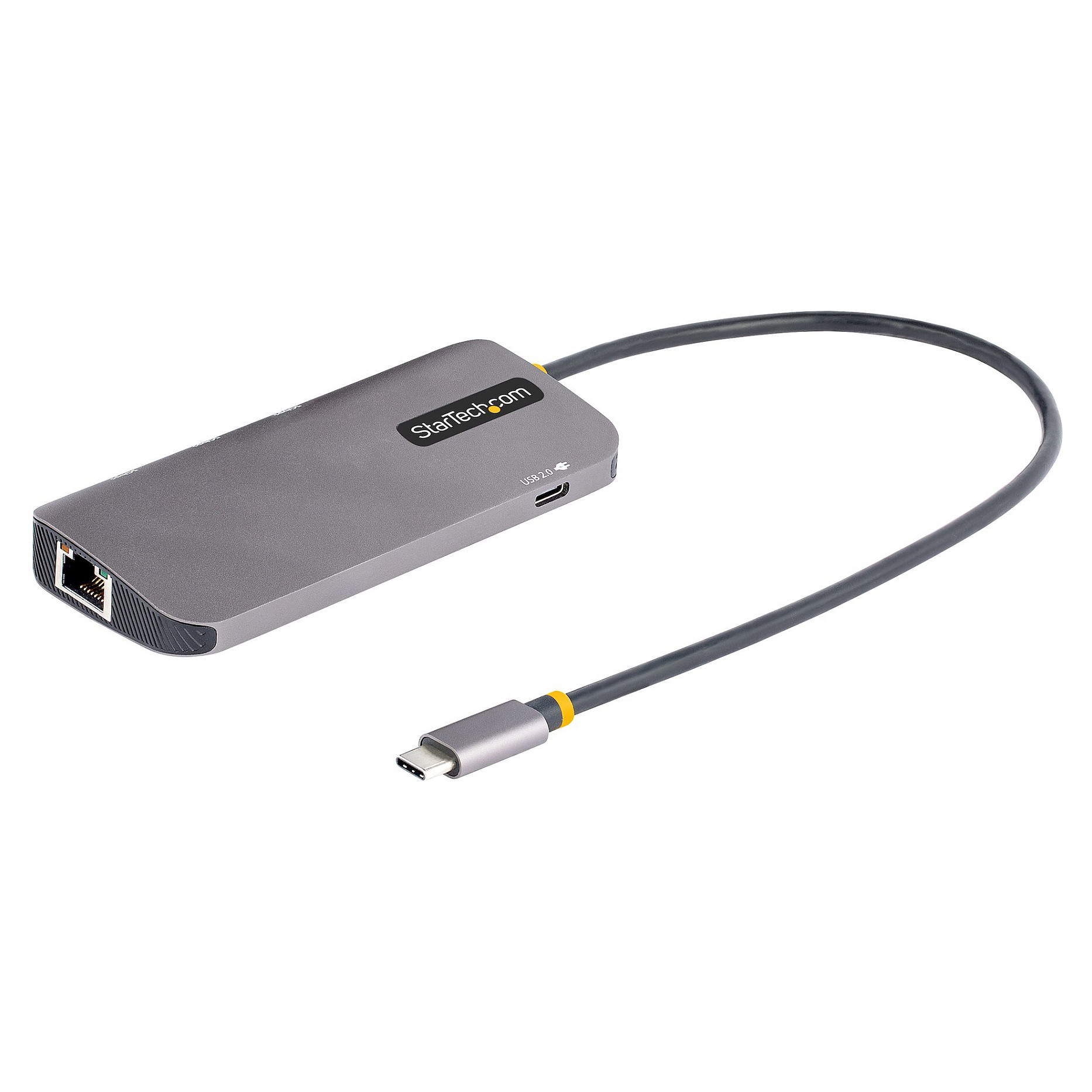Docking Station StarTech Multiport Adapter / 4K60 / 3x USB‑A / 1xUSB-C / 1xHDMI - Gri thumbnail 2