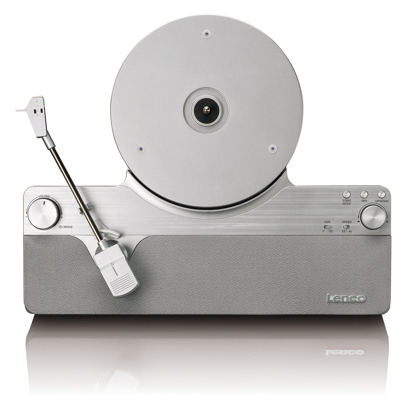 Gramafon Lenco LSA-071SI, Me Rrip, Plotësisht Automatik, Bluetooth, 10 W, dalje kufjesh 3.5 mm - Gri 3