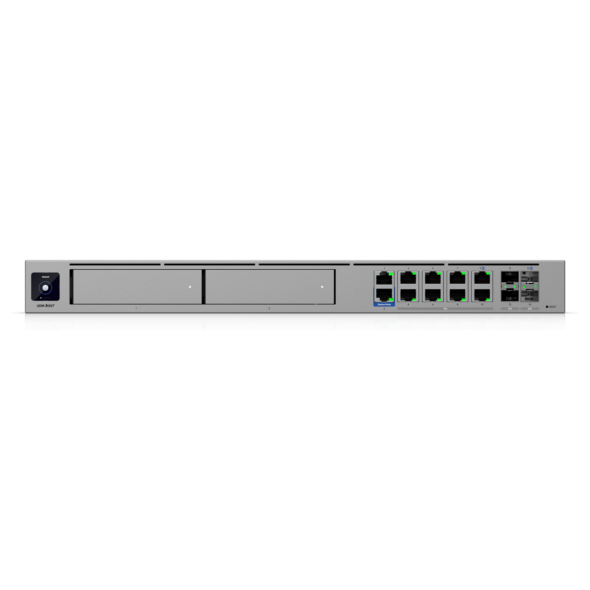 Ubiquiti UniFi Dream Machine Beast UDM-Beast – Enterprise Cloud Gateway, 25GbE SFP28, 10GbE, IDS/IPS 25Gbps, UniFi Controller, 1U Rackmount 2