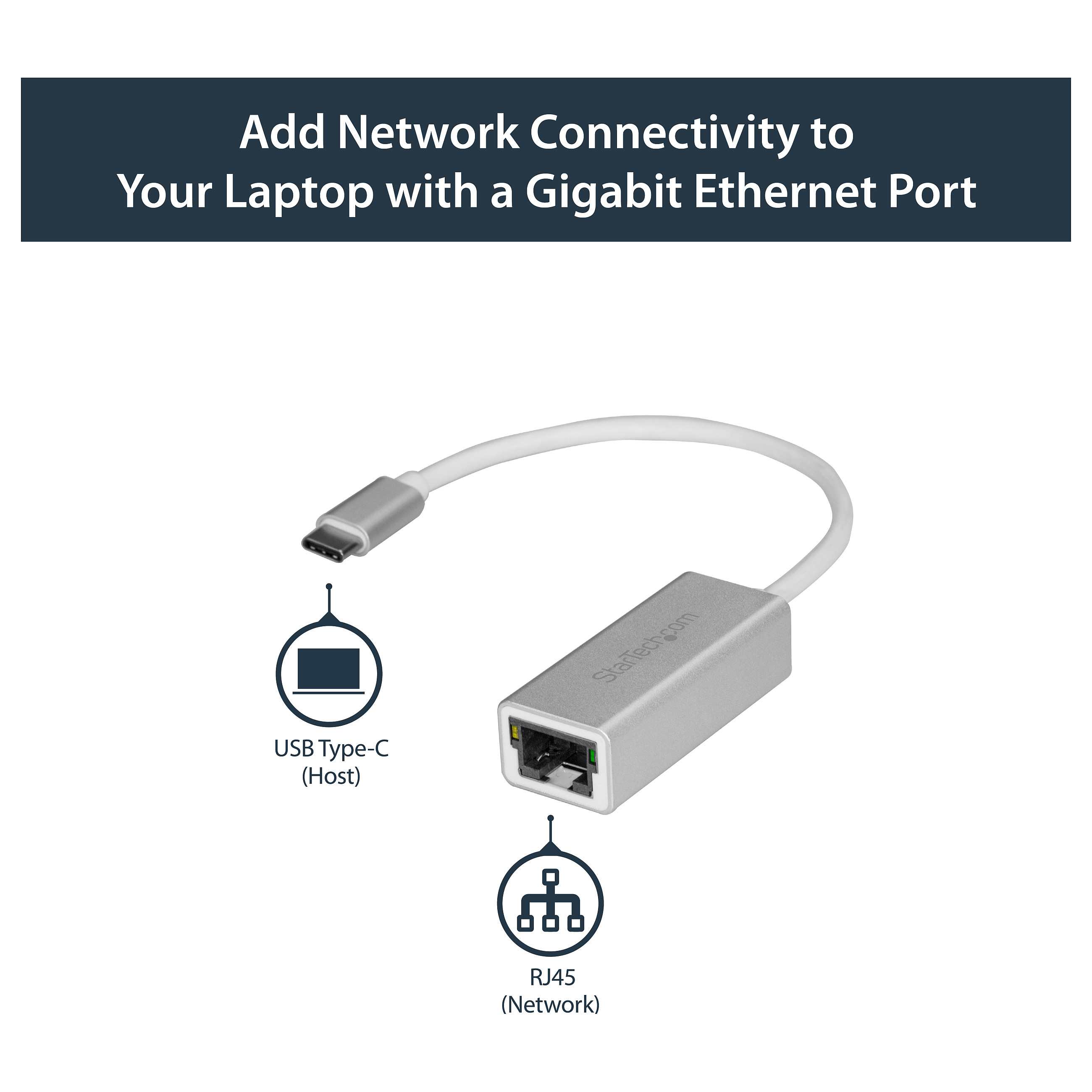 Adapter Rrjeti USB StarTech.com US1GC30A, USB-C 3.2 Gen 1, 1x Gigabit LAN RJ45, 10/100/1000Mbps, Realtek RTL8153 - Argjend 6