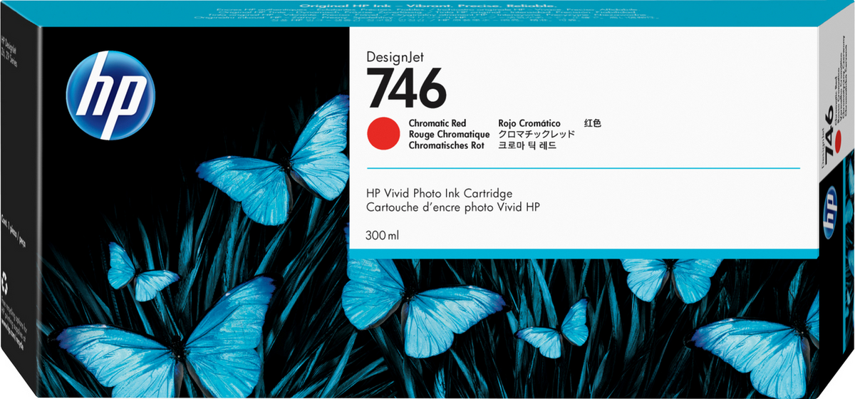 Ink HP 746 / P2V81A – Kuqe