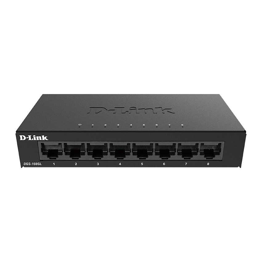 D-Link DES-105 5-Port Fast Ethernet Unmanaged Desktop Switch – 5x RJ45 10/100Mbps, Metal Housing, Fanless, Plug & Play, Zezë 9