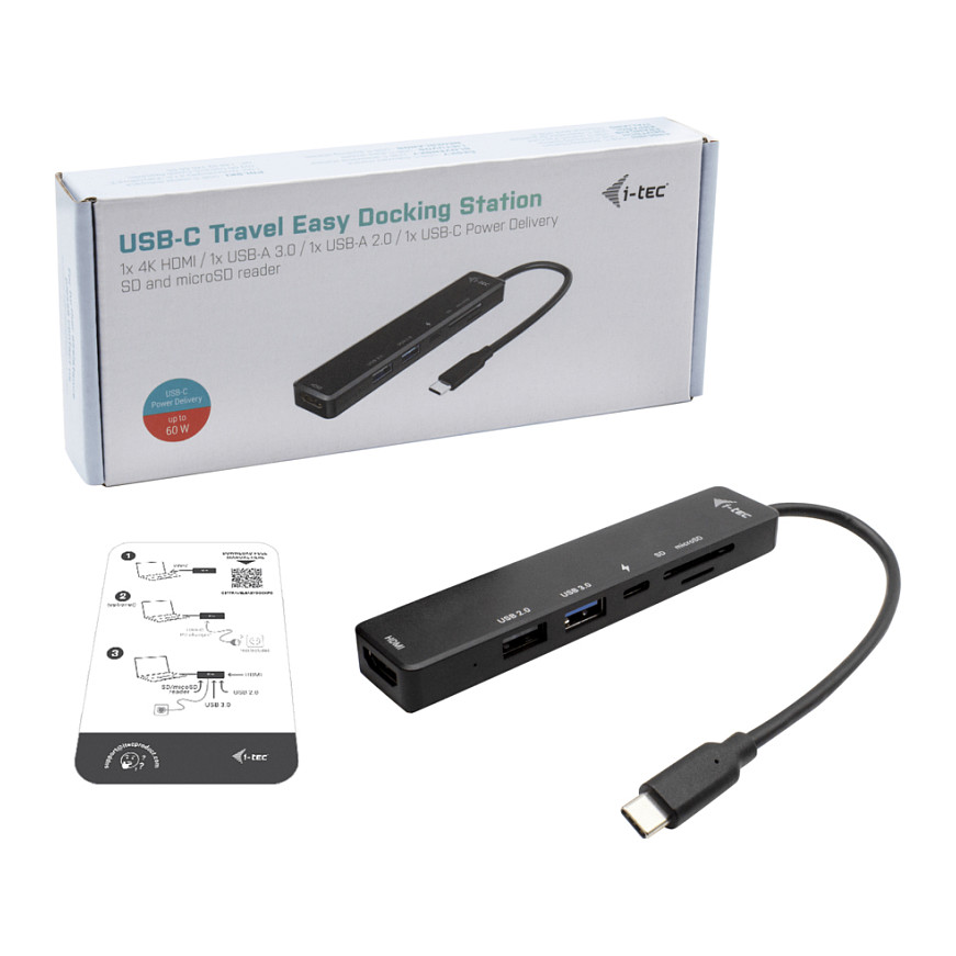 Docking Station D I-TEC USB-C TRAVEL 4K thumbnail 5