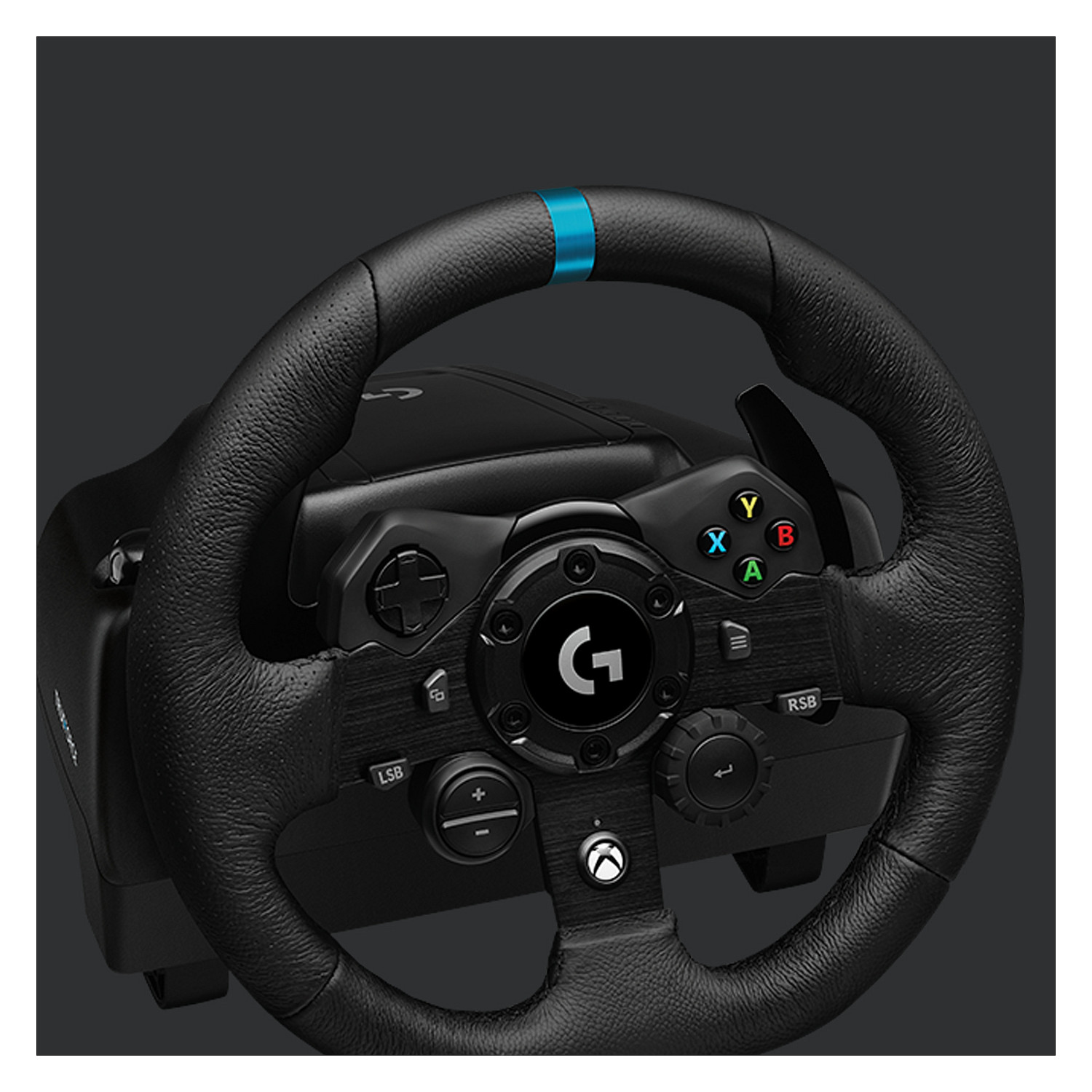 Timon për Logitech G923 TRUEFORCE (PC/Xbox) - Zezë thumbnail 2