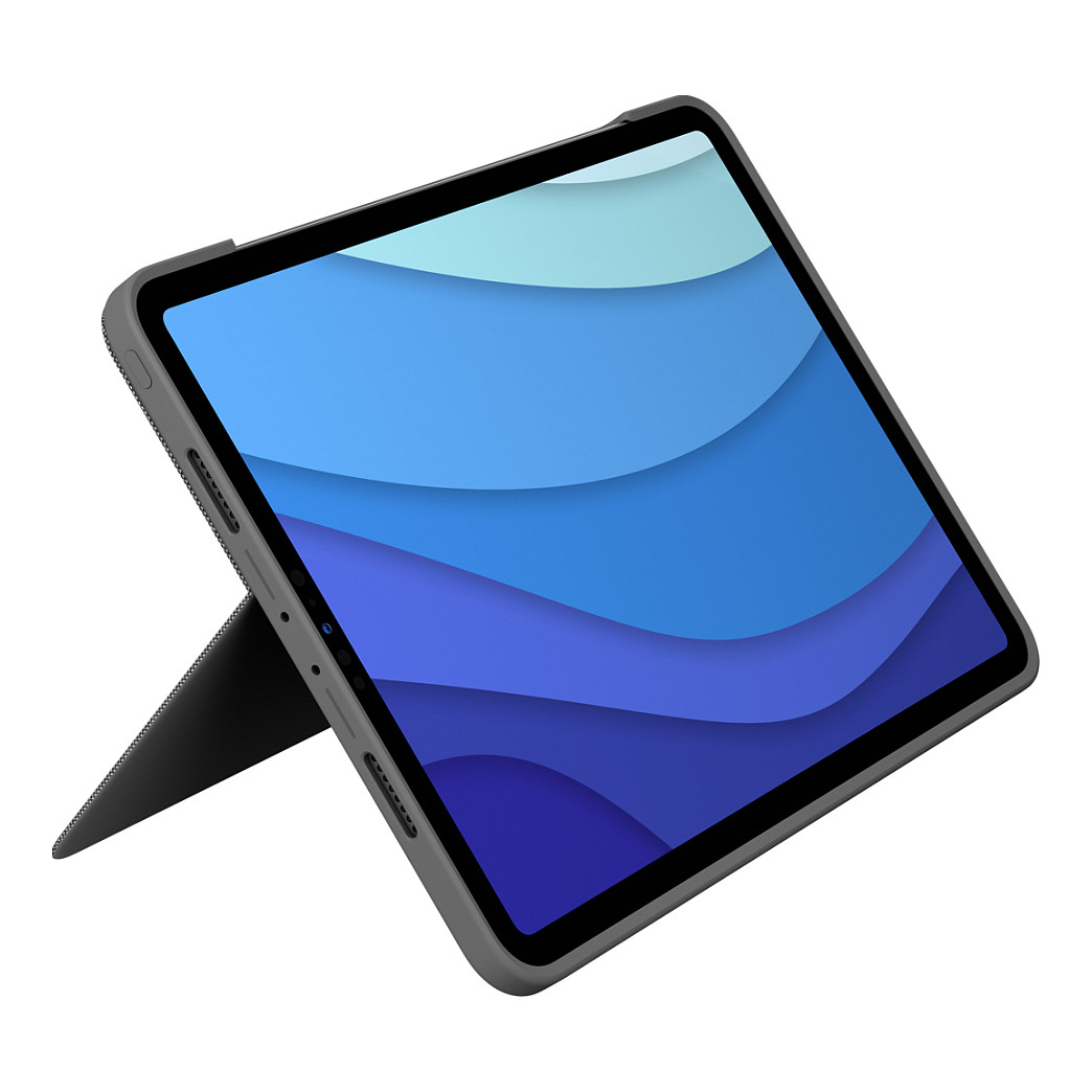 Logitech Combo Touch iPad Pro 11" (1./2./3. Gen) - Gri thumbnail 4