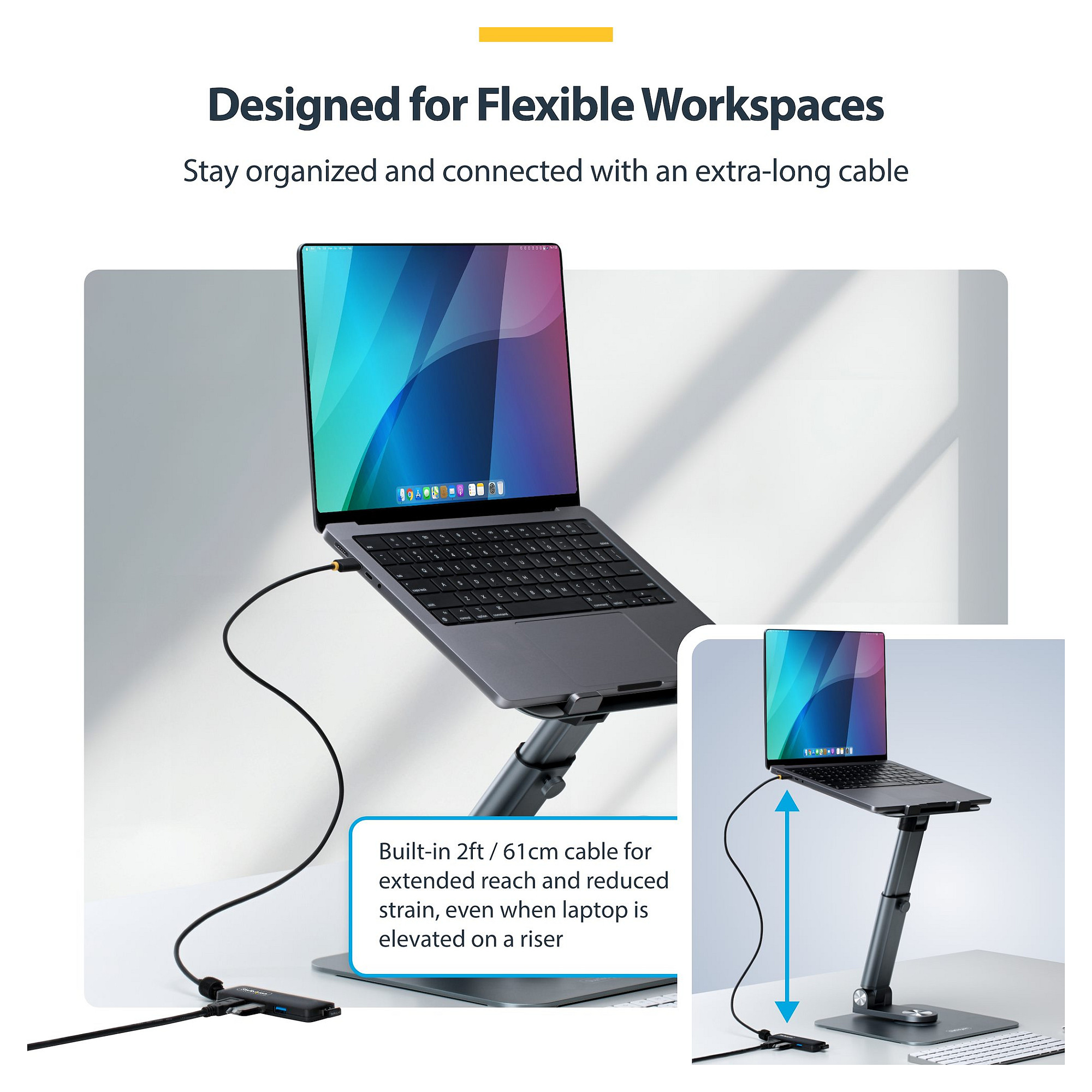 Hub StarTech 4-Port Compact USB-C to 4x USB-A thumbnail 4