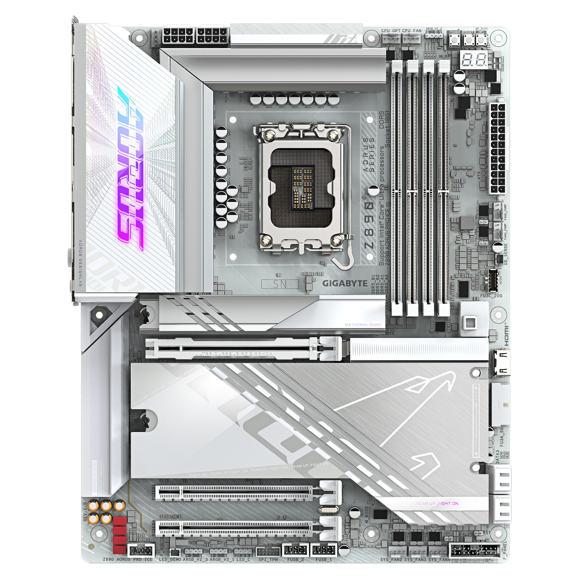 Pllakë Amë AORUS PRO ICE Z890 thumbnail 2