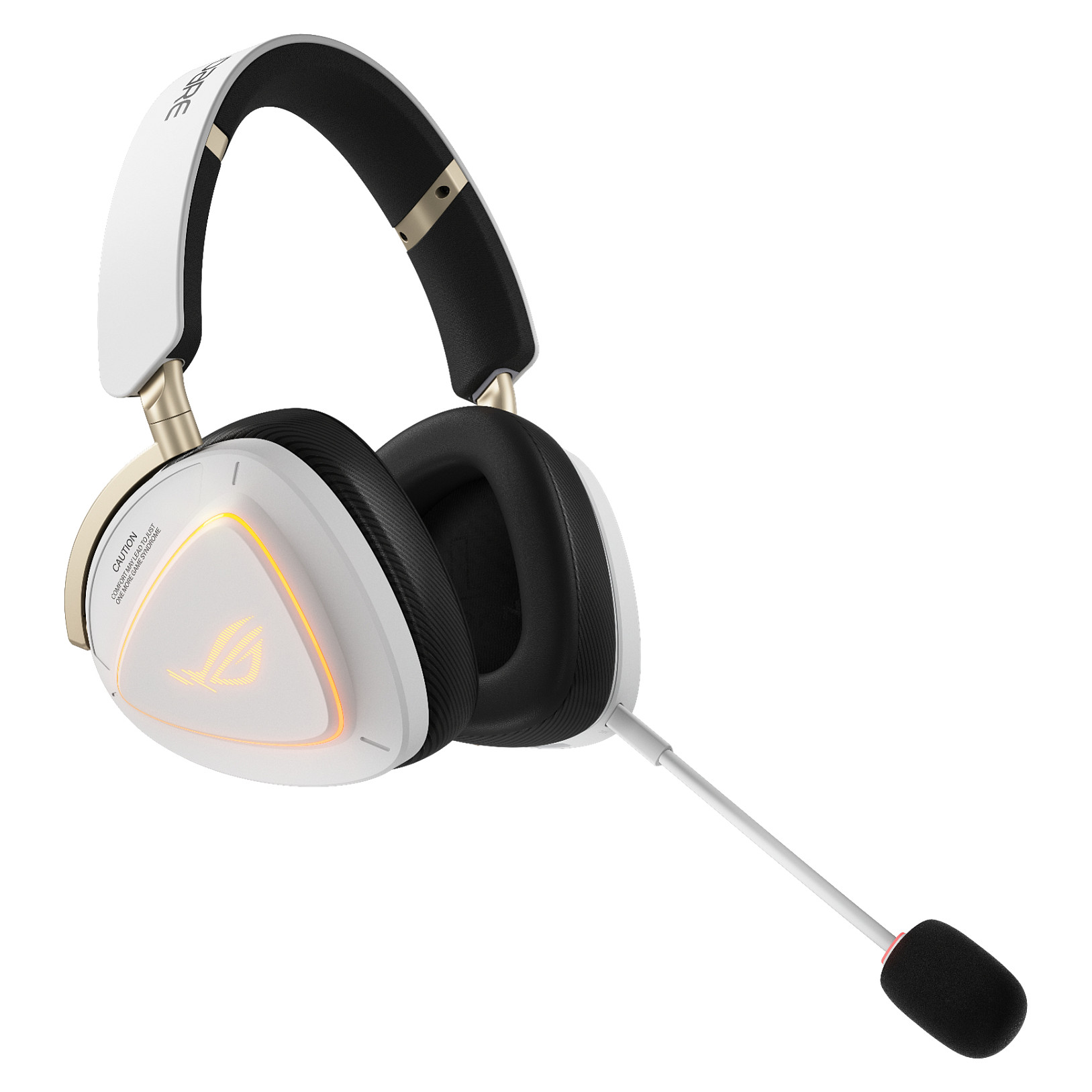 Kufje Gaming ASUS ROG Delta II-KJP / Wireless / KOJIMA PRODUCTIONS Edition / 50 mm / RGB – Bardhë 6